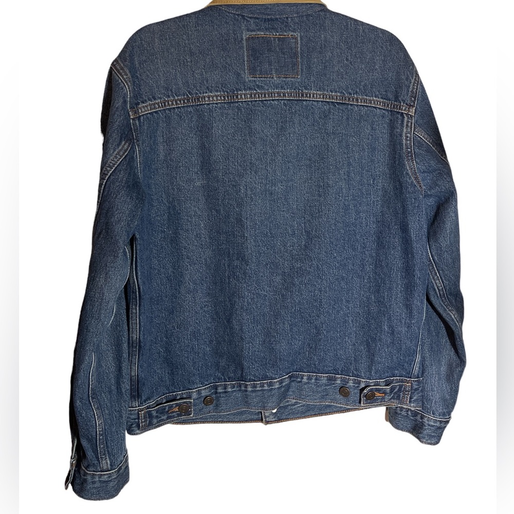 Levi’s Trucker Chore Jacket corduroy neck Size small oversized fit - Picture 8 of 9